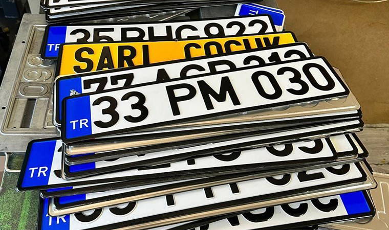 İçişleri Bakanlığı'ndan sahte ve standart dışı plaka uyarısı