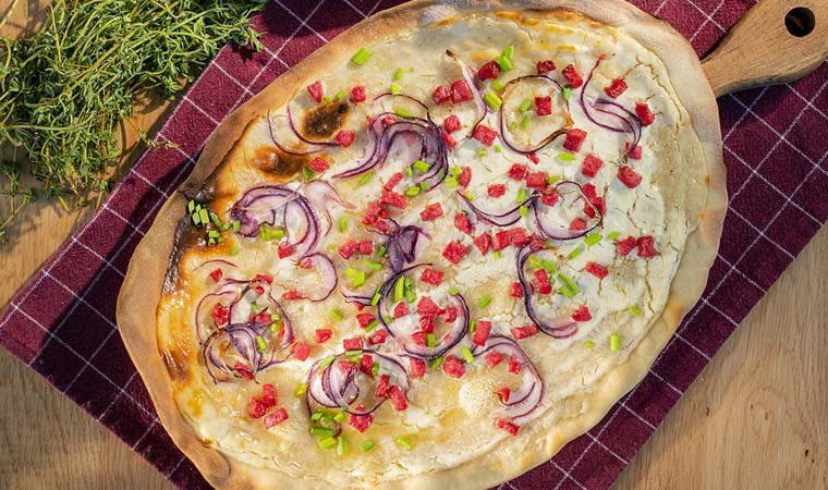 Pizzaya Alman bakışı: Flammkuchen