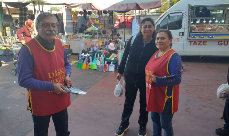 Emeklilerden pazar yerinde maaş zammı tepkisi