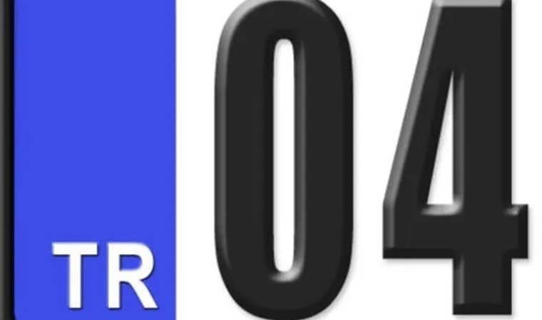 04 nerenin plakası? 04 plaka kodu hangi şehre ait?