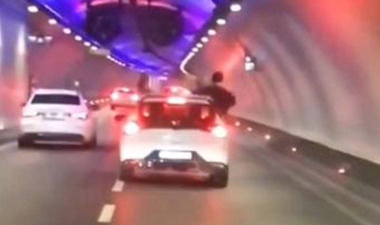 Avrasya Tüneli'ndeki tehlikeli yolculuk: Ceza kesildi