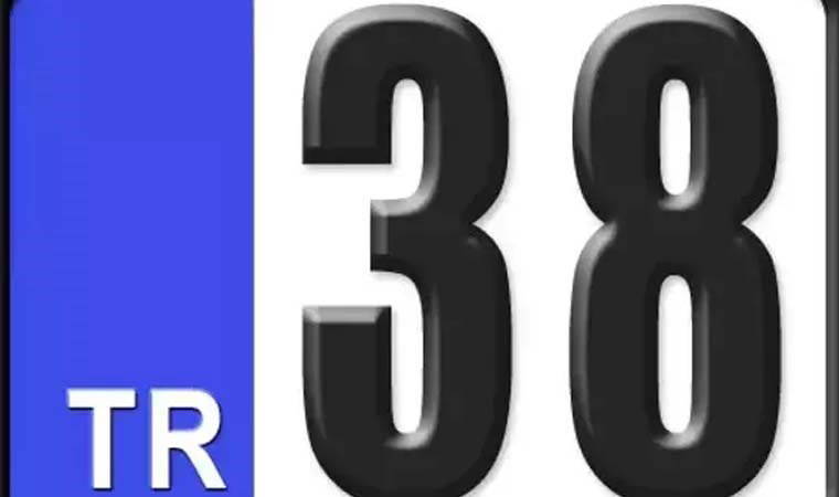 38 nerenin plakası? 38 plaka kodu hangi şehre ait?