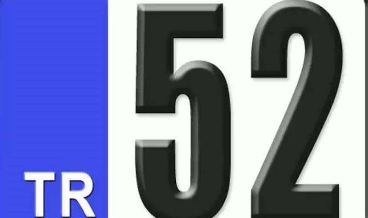 52 nerenin plakası? 52 plaka kodu hangi şehre ait?