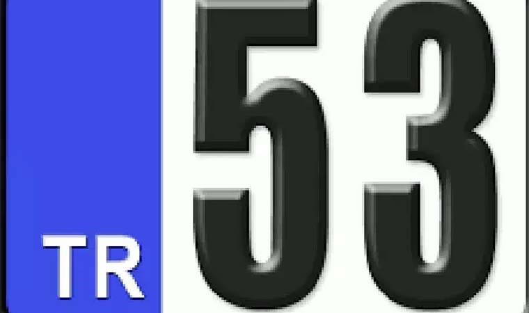 53 nerenin plakası? 53 plaka kodu hangi şehre ait?