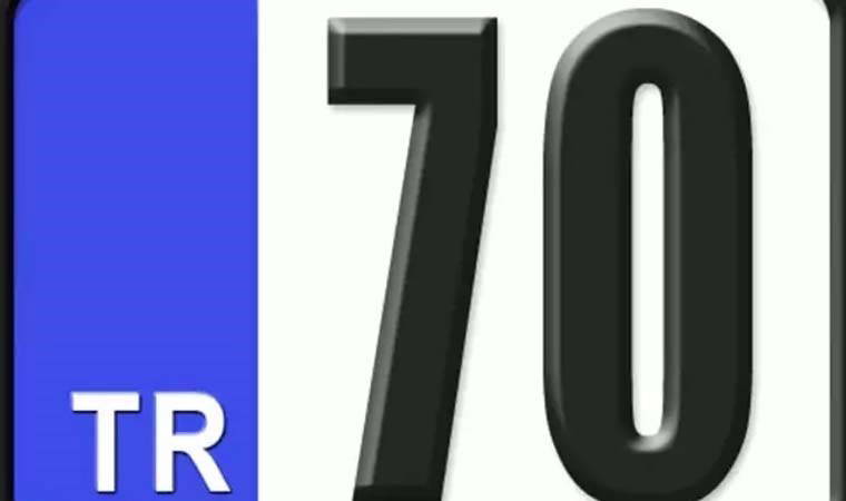 70 nerenin plakası? 70 plaka kodu hangi şehre ait?