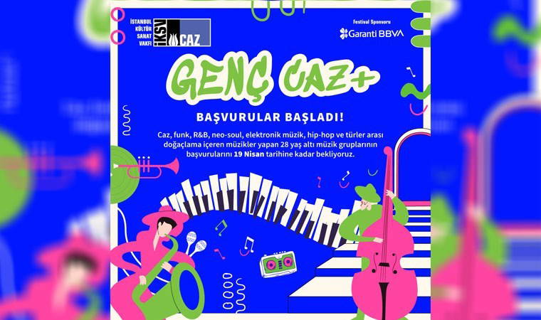 31. İstanbul Caz Festivali’nde Genç Caz+ için başvurular başlıyor