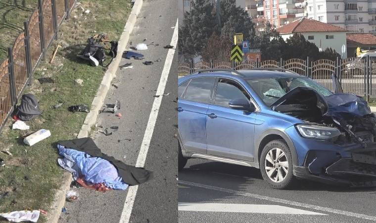 Korkunç kaza... Yolun karşısına geçmeye çalışan aileye otomobil çarptı!