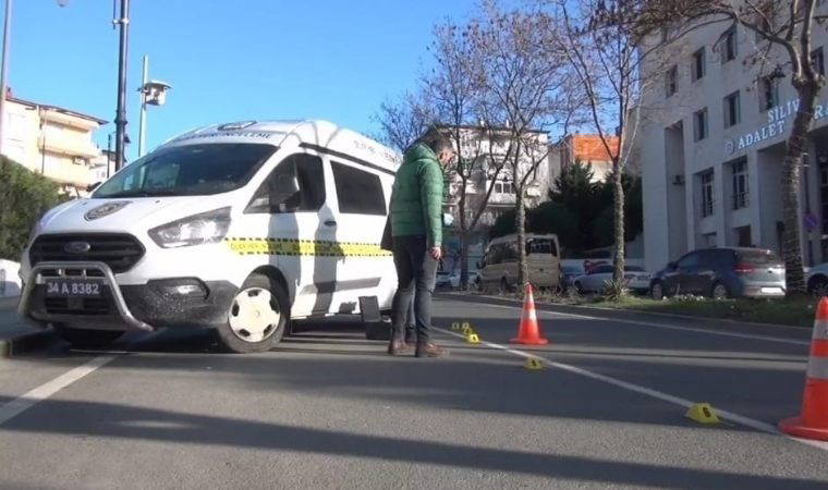 Silivri Adliyesi önünde hareketli dakikalar: Saldırgan yakalandı