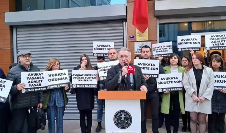 İzmir Barosu: Herkesin adalete, adaletin de avukata ihtiyacı var
