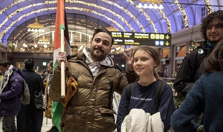 Greta Thunberg'den Filistin'e destek: 'Soykırım'
