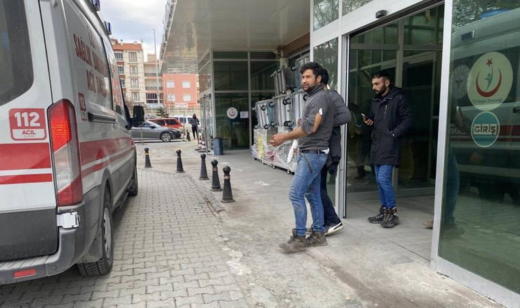 Konya'da feci olay: Elini odun kesme makinesine kaptıran genç hastanelik oldu
