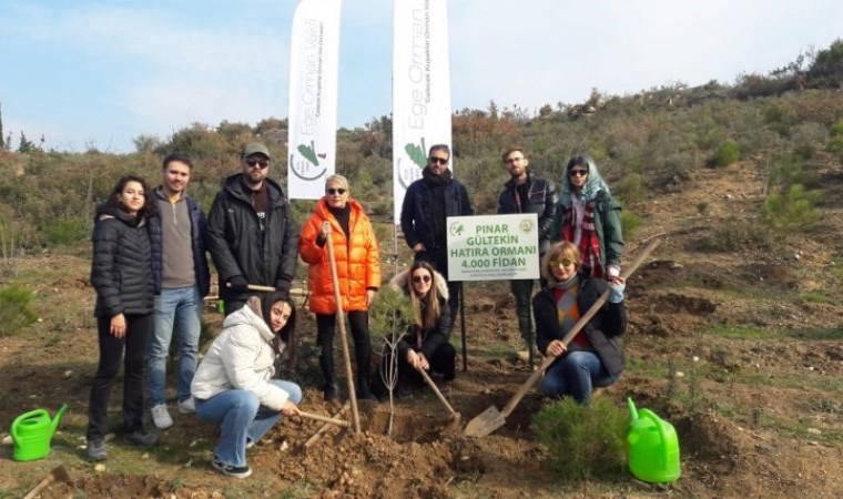 Pınar Gültekin için İzmir'de hatıra ormanı