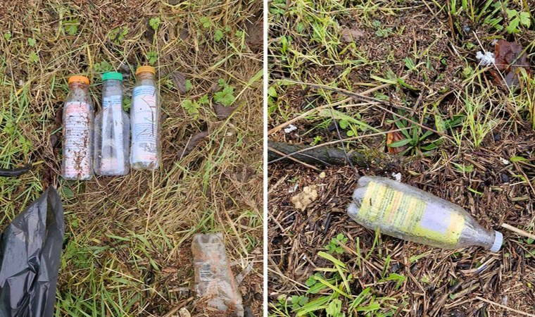 Çevreci grup ortaya çıkardı: 'Plastik şişelere sokulmuş İncil'den ayetler...'