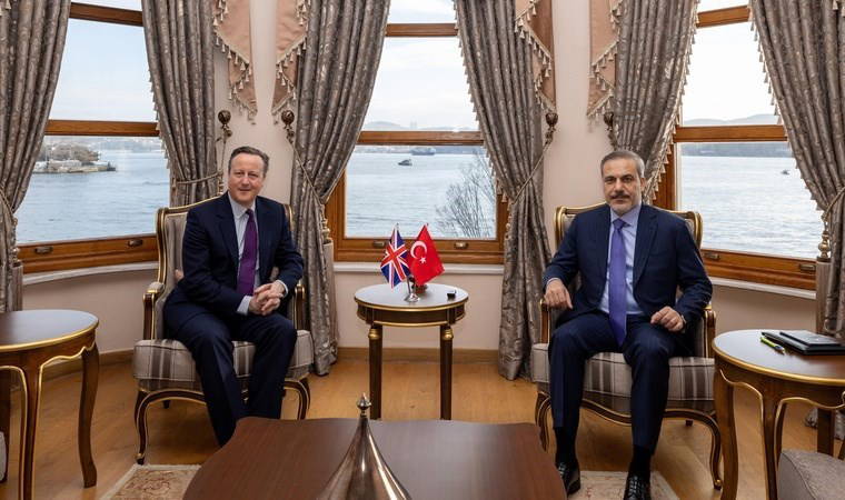 Bakan Fidan, İngiliz mevkidaşı Cameron ile görüştü (26 Ocak 2024)