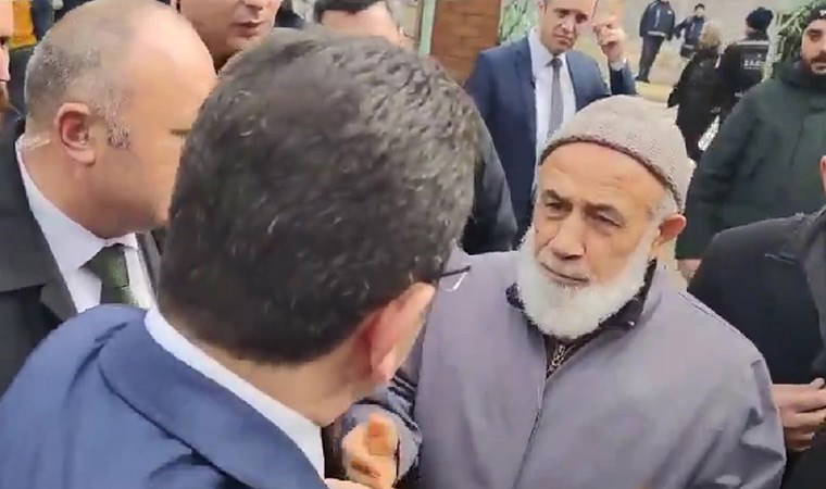 Sancaktepe'de Ekrem İmamoğlu'na provokasyon: 'Camiye neden geldin?'