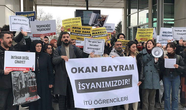 Türkiye gündemine oturmuştu.... İTÜ öğrencilerinden kampüste intihar eden 'Okan Bayram' eylemi: ‘Yoksulluk ve ölüm arasında seçim yapmayacağız’