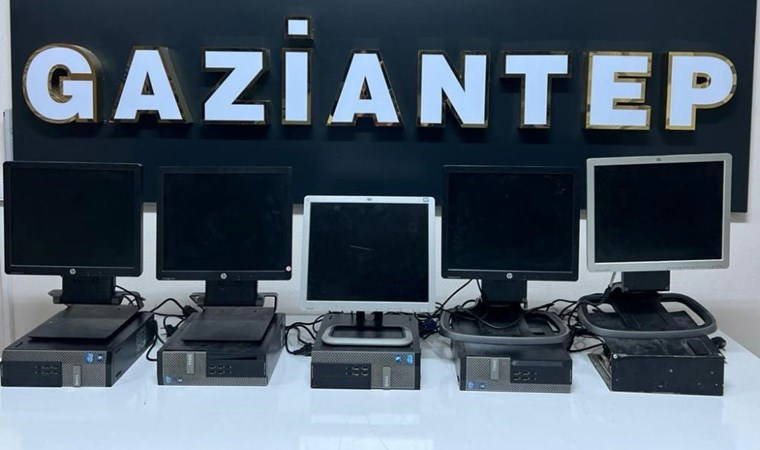Gaziantep'te kumar operasyonu: 2 gözaltı