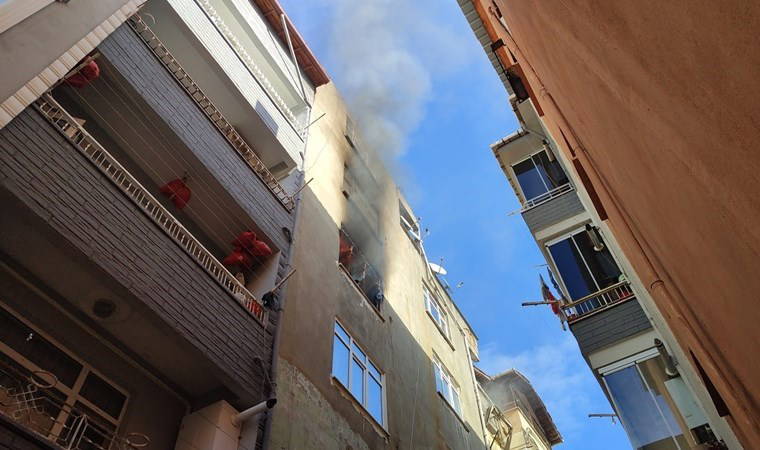 Samsun'da korkutan yangın: 2 çocuk hastaneye kaldırıldı