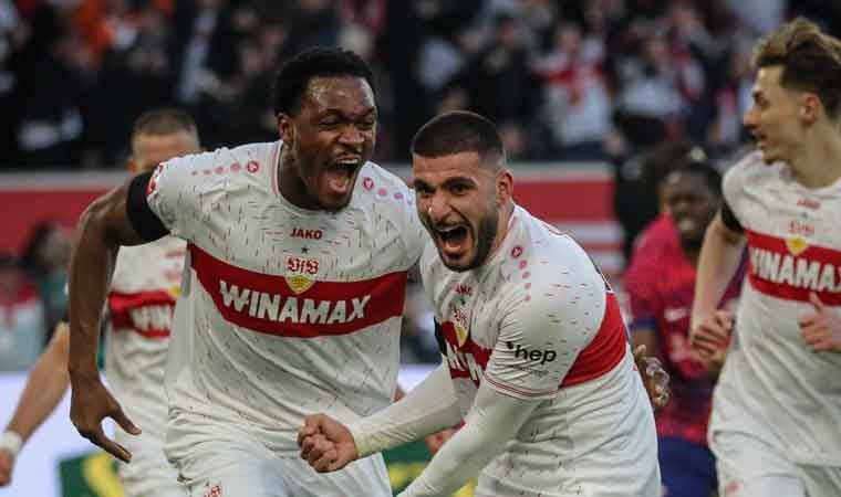 Stuttgart şov yaptı, Leipzig'i beşledi!