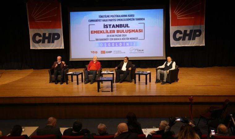 CHP İstanbul İl Başkanlığı, emeklilerle buluştu: Emeklilerin mücadelesi, birinci mücadelemiz olacak