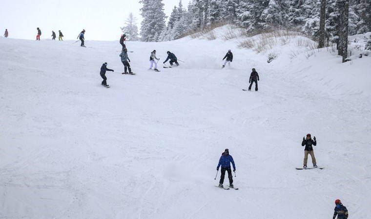 Kayak merkezlerindeki kar kalınlıkları belli oldu