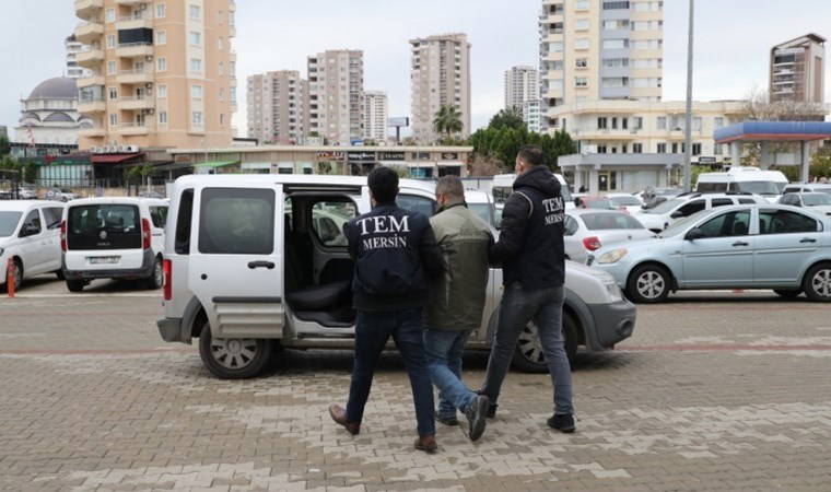 Mersin'de terör operasyonu: 1 gözaltı