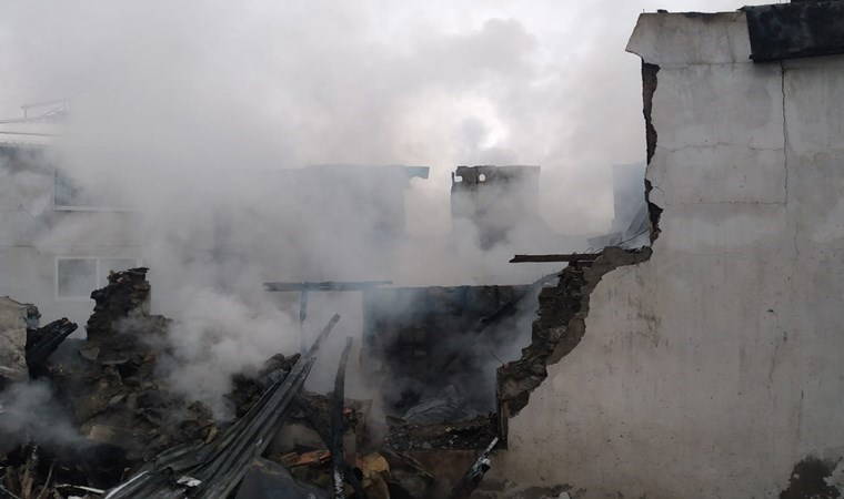 Ordu'da ahşap ev küle döndü: 1 kişi öldü!