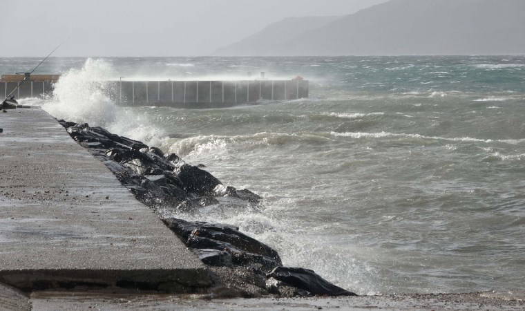 Çanakkale için fırtına uyarısı