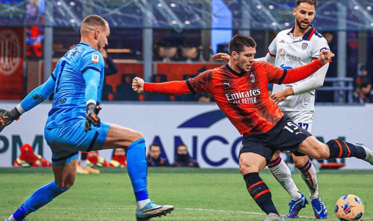 Milan kupada 4 golle turladı!