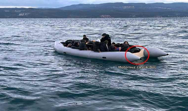 Yunanistan'ın geri ittiği 37 kaçak göçmen kurtarıldı