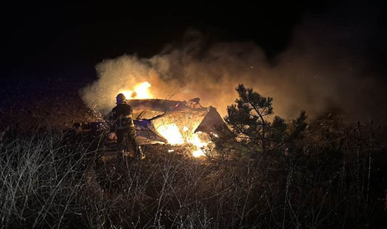 Feci olay... Takla atan otomobil alev aldı: 1 kişi yanarak hayatını kaybetti!