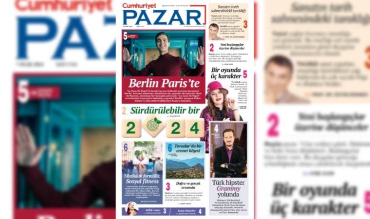 Cumhuriyet Pazar bu hafta da dopdolu! (06 Ocak 2024)