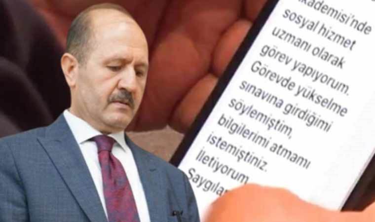 Adalet Bakan Yardımcısı kendini 'savunmuştu'