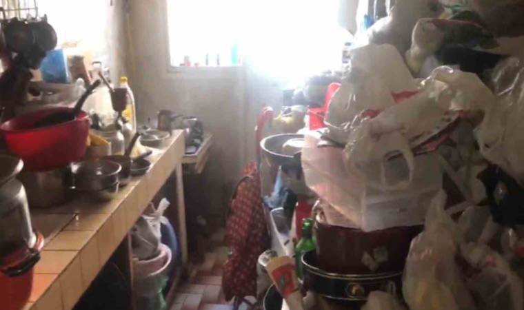 Yalova’da çöp evden 2 ton katı atık çıktı