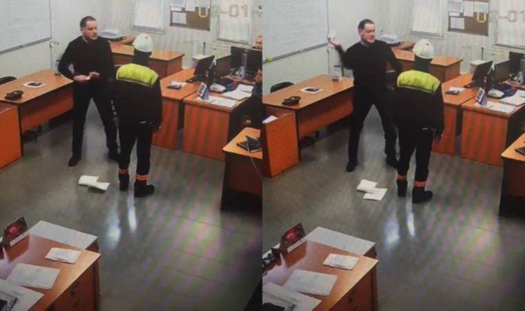 Kağıtları suratına fırlatmıştı...