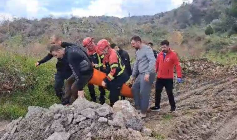 Ayağı kırılan yaşlı adam için ekipler seferber oldu