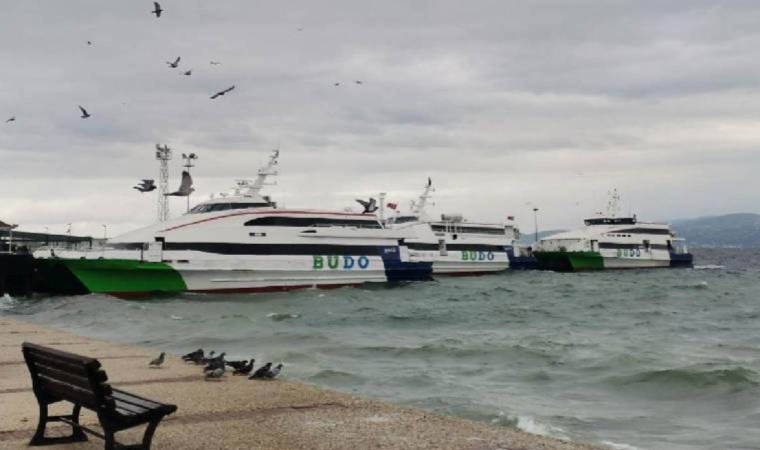 BUDO'nun  12 seferi olumsuz hava koşulları nedeniyle iptal edildi