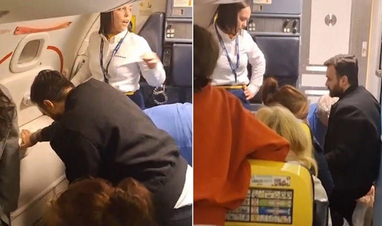 Yolcu, uçağı birbirine kattı: Gözaltına alındı!