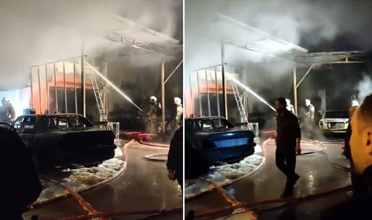 Kendi işyerini kundakladı: Etraftaki dükkanlar da yandı