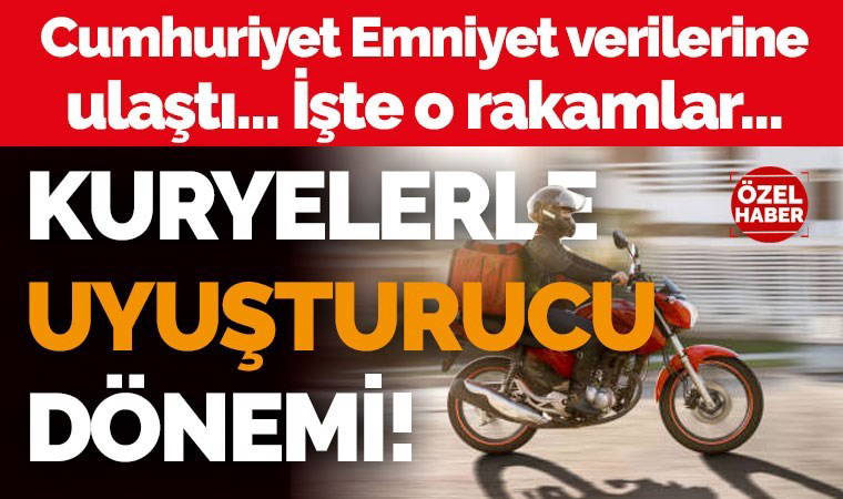 Yasaklı madde satıcıları trafiği motokuryelerle yönetiyor: Uyuşturucu taşıyorlar!