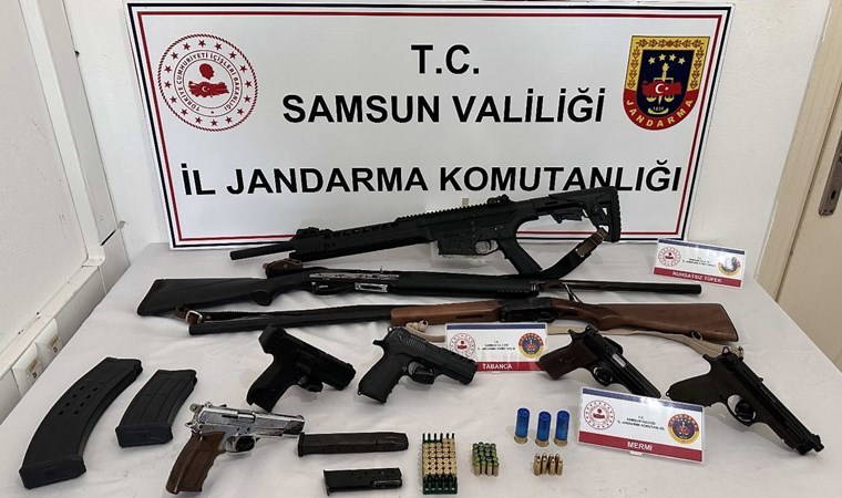 Kaçak silah ticareti yaptıkları iddiasıyla 7 kişi yakalandı