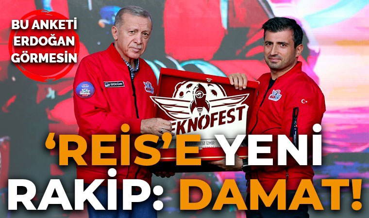 Çok konuşulacak cumhurbaşkanı adayı anketi: Erdoğan’ın damadı Selçuk Bayraktar Erdoğan’ı geçti