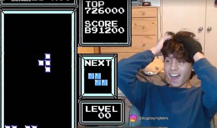 Tetris'i tamamen bitiren ilk kişi olarak kayıtlara geçti