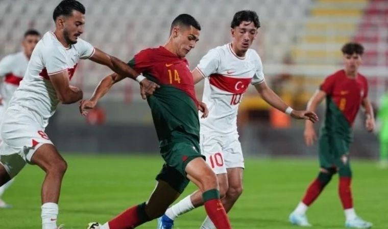 U20 Milli Takım, Portekiz'e kaybetti!