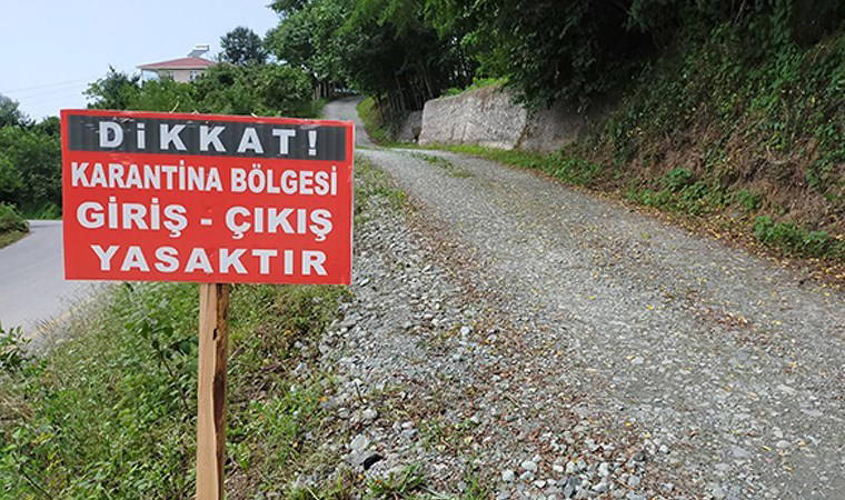 Mahalleye giriş-çıkışlar durduruldu!