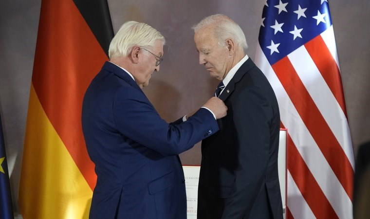 Almanya’dan Biden’a 'Liyakat Nişanı'