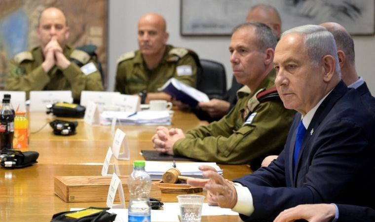 Netanyahu, İran saldırısı sonrası üst düzey güvenlik yetkilileriyle 