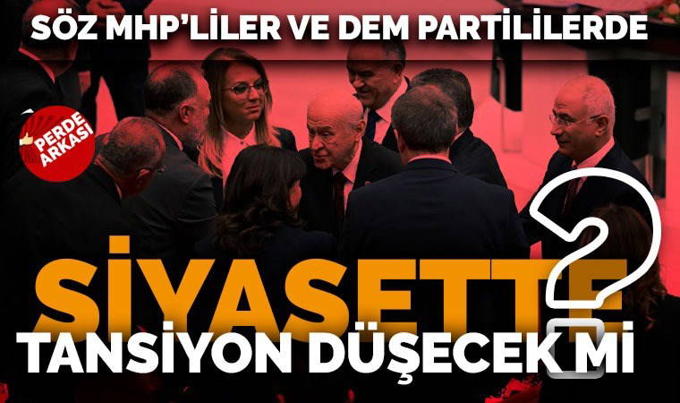 Bahçeli'den 'normalleşme' hamlesi...
