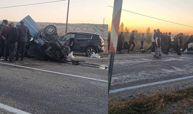 Çorum'da korkunç kaza! Hafif ticari araç ile otomobil çarpıştı: 2 ölü, 2 yaralı
