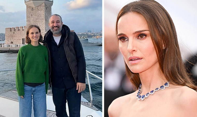 Dünyaca ünlü Oscar'lı oyuncu Natalie Portman İstanbul'da